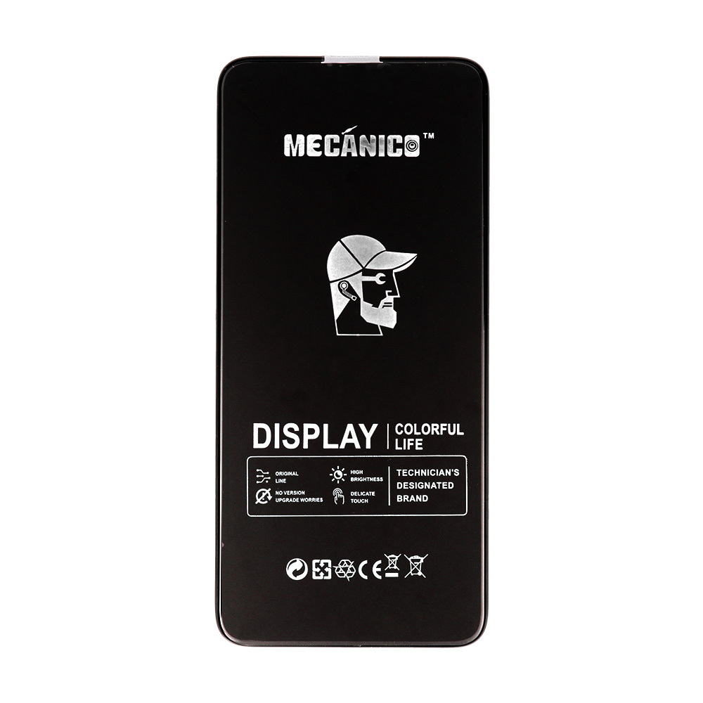 Mecanico LCD Ekranas (m) T2O Samsung Galaxy A70/A70S - juodas su rėmeliu