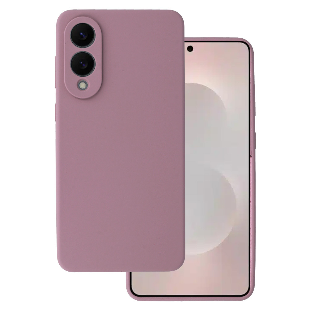 Dėklas telefonui Silikoninis Lite Samsung Galaxy S25 Edge Heather