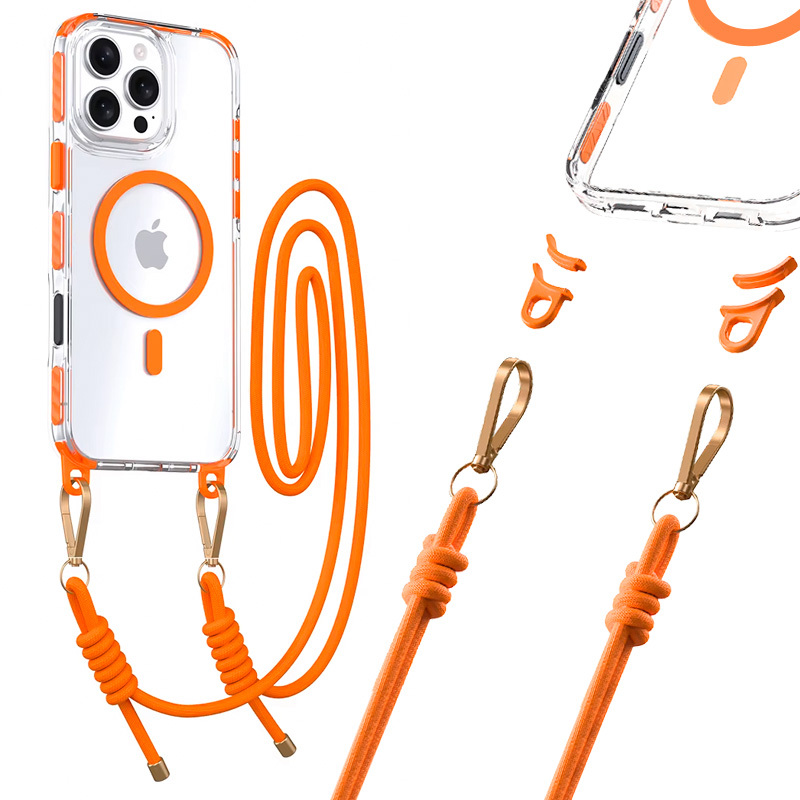 Dėklas telefonui (m) - oranžinis