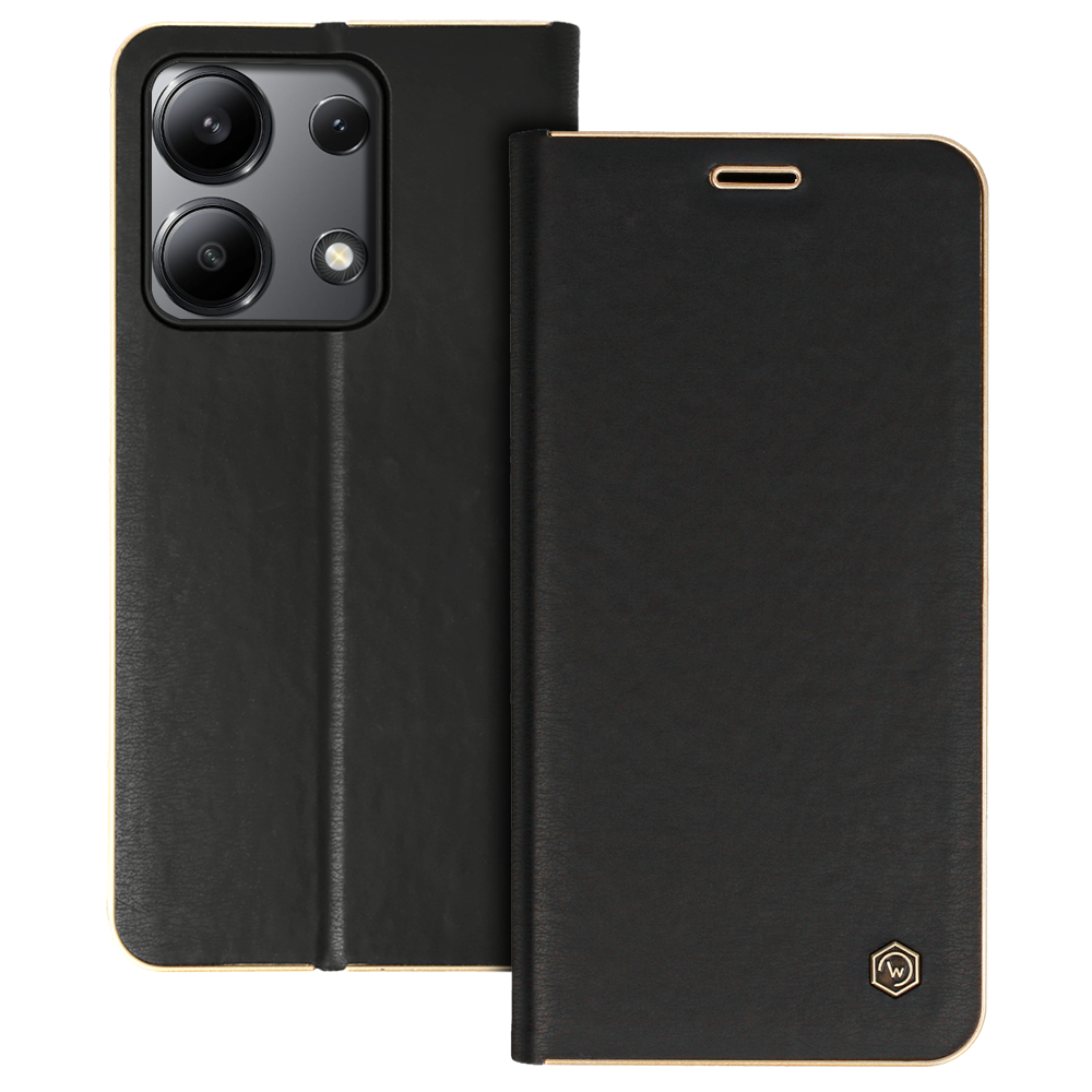 Wonder Frame dėklas telefonui Xiaomi Redmi Note 13 4G juodas