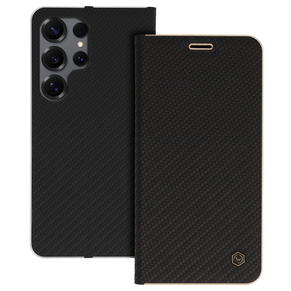 Wonder Frame anglies dėklas Samsung Galaxy S25 Ultra juodas