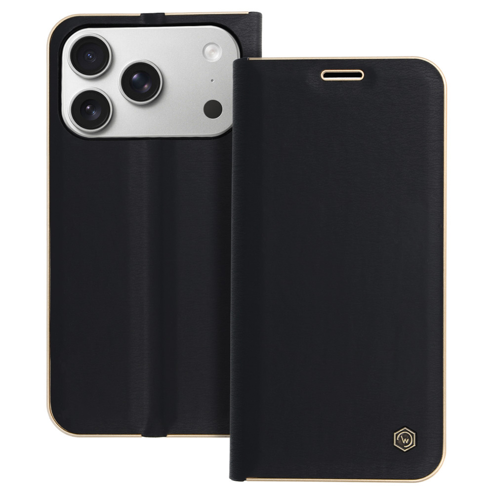 Wonder Frame dėklas Iphone 17 Pro juodas