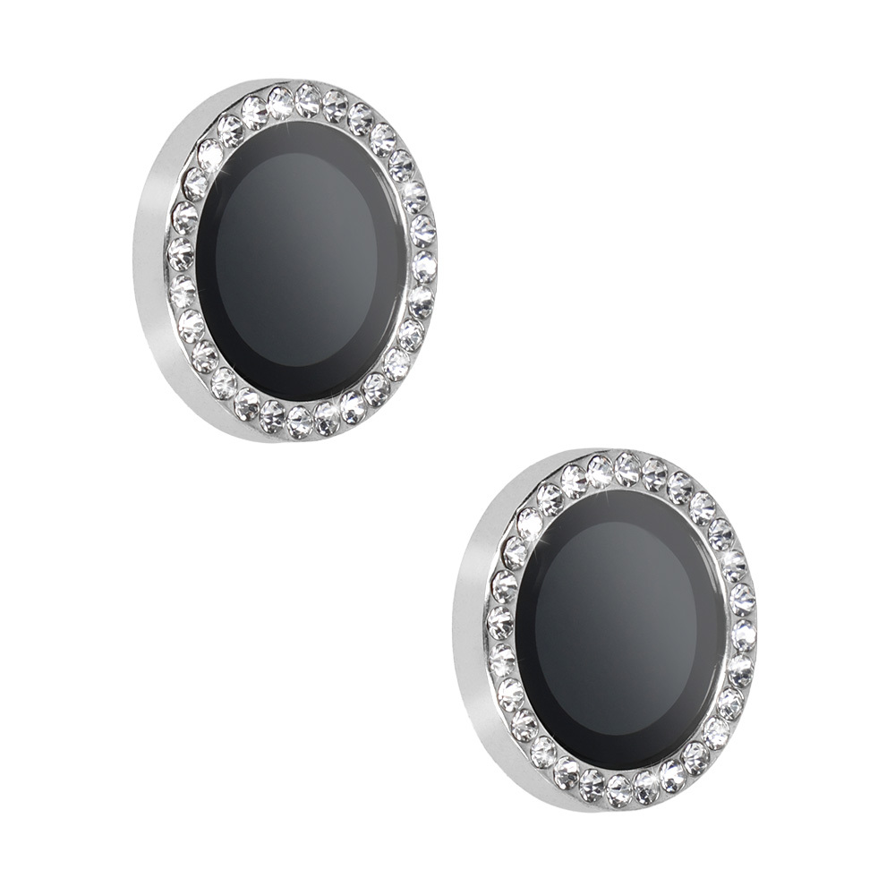 Apsauginis stiklas HARD DIAMOND kamerai (OBJEKTYVAS) Iphone 17 sidabrinis (2 vnt. objektyvams)