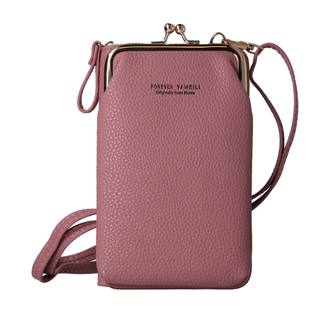 Megztas maišelis telefonui GCW01 rožinis