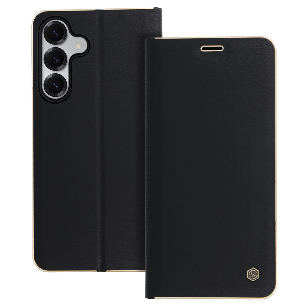 Wonder Frame Dėklas telefonui Samsung Galaxy S25 FE juodas