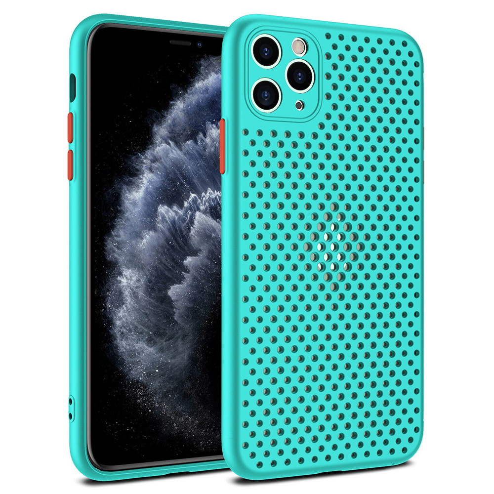 Breath Case dėklas iPhone 11 Pro turkio spalvos