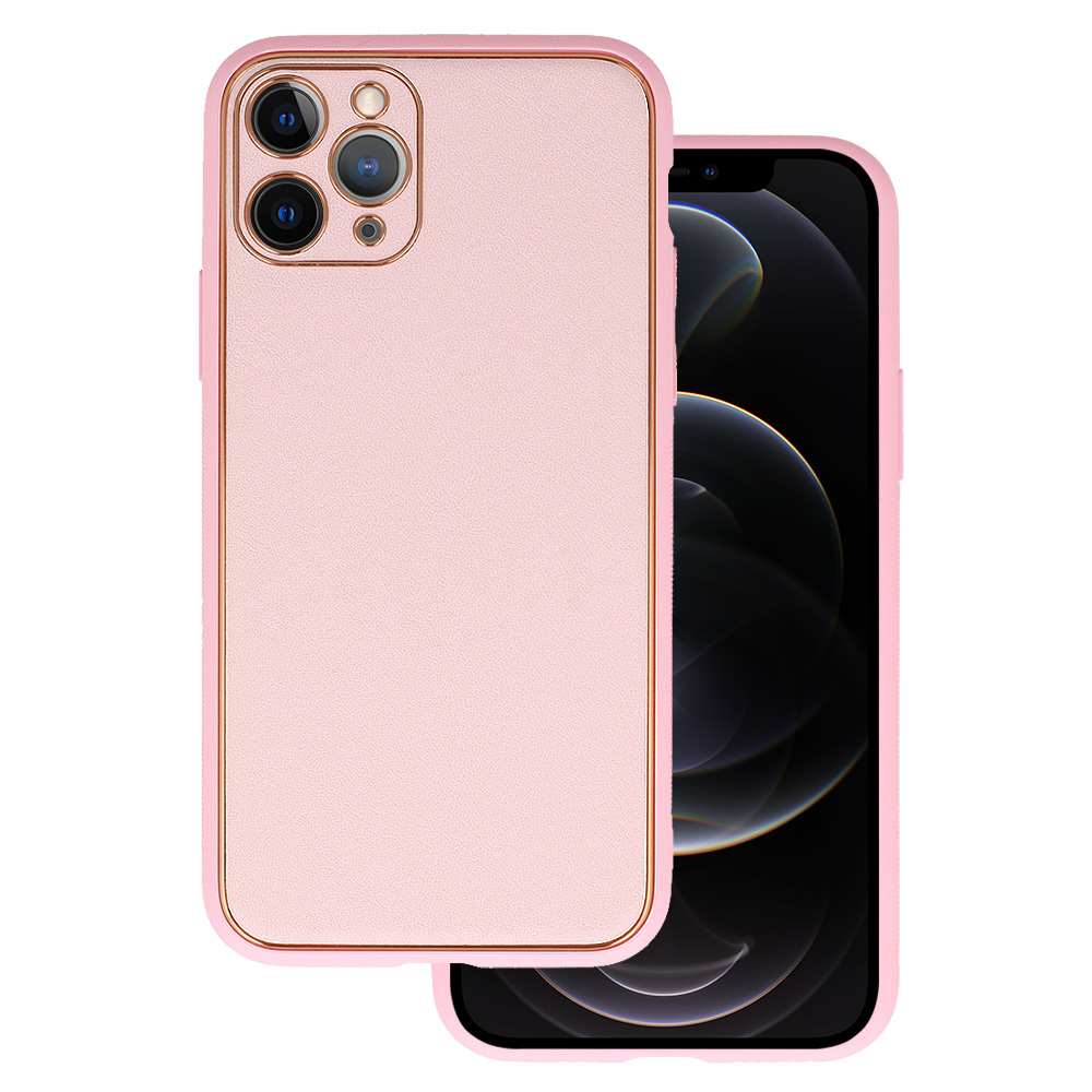 TEL PROTECT Prabangus dėklas telefonui Iphone 11 Pro, šviesiai rožinės spalvos