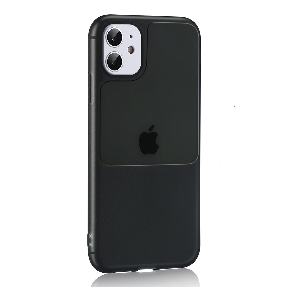 Dėklas telefonui TEL PROTECT su langu iPhone 11 Pro - juodas
