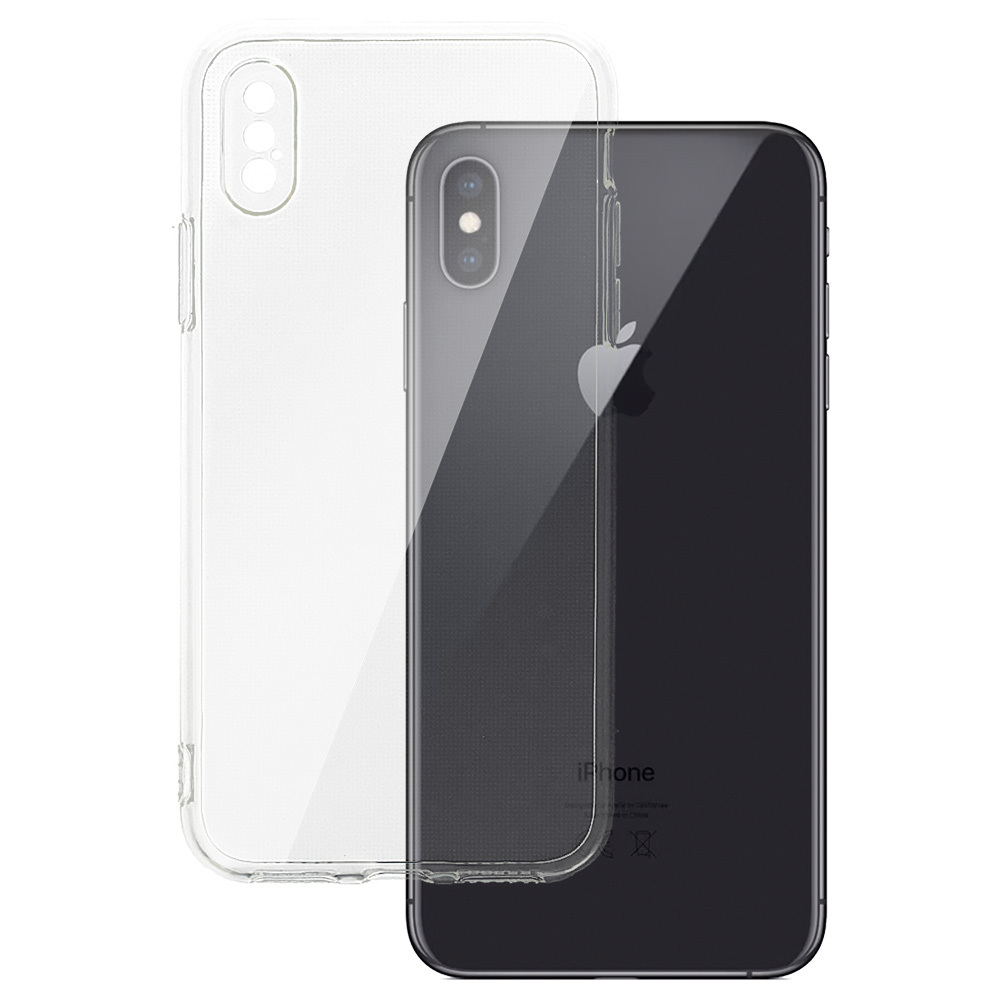 Galinė dėklas 2 mm Perfect IPHONE X/XS (5,8") permatomas