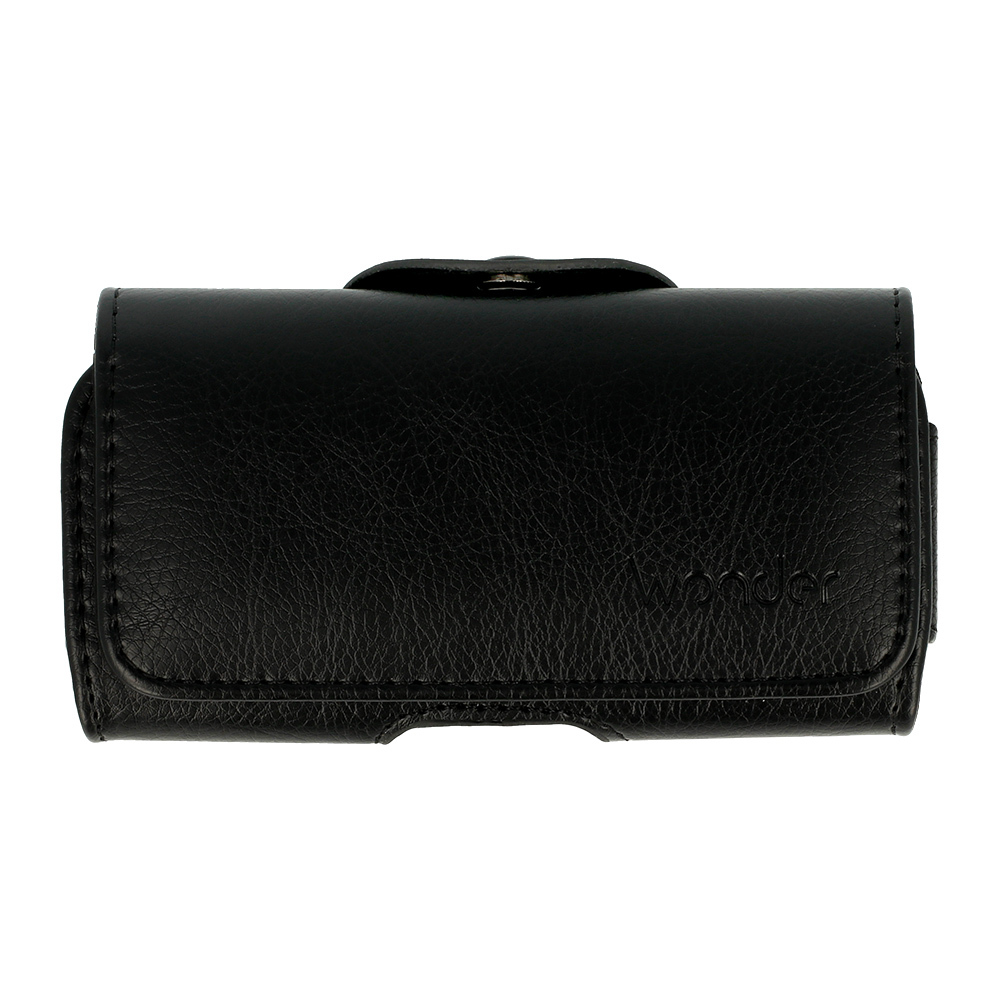 WONDER Pro diržo dėklas (DYDIS 10) telefonui Iphone 5/Nokia 215 4G/225/5310 2020 juodas