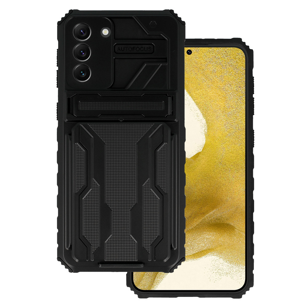 Tel Protect Combo dėklas telefonui Samsung Galaxy S22 Plus juodas