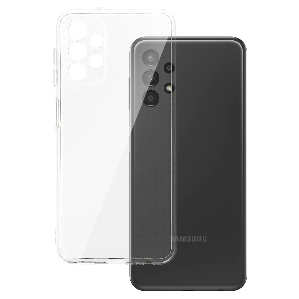 Galinis dėklas 2 mm Samsung Galaxy A13 4G skaidrus
