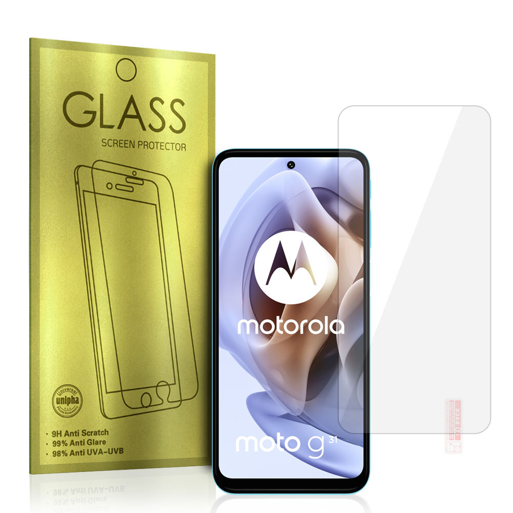 Grūdintas apsauginis stiklas Auksinis MOTOROLA MOTO G31/G41/G71