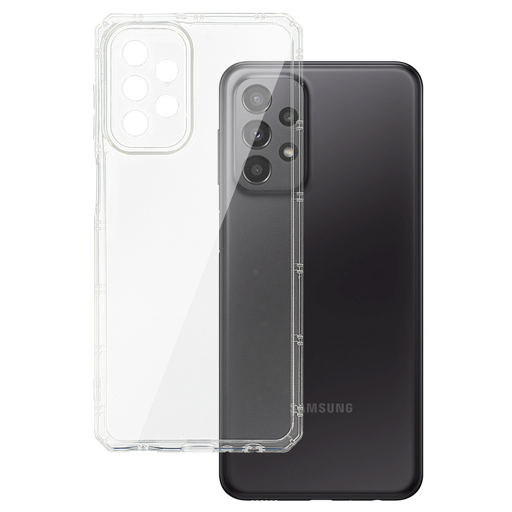 Dėklas telefonui Armor atsparus smūgiams Samsung Galaxy A23 4G/5G skaidrus