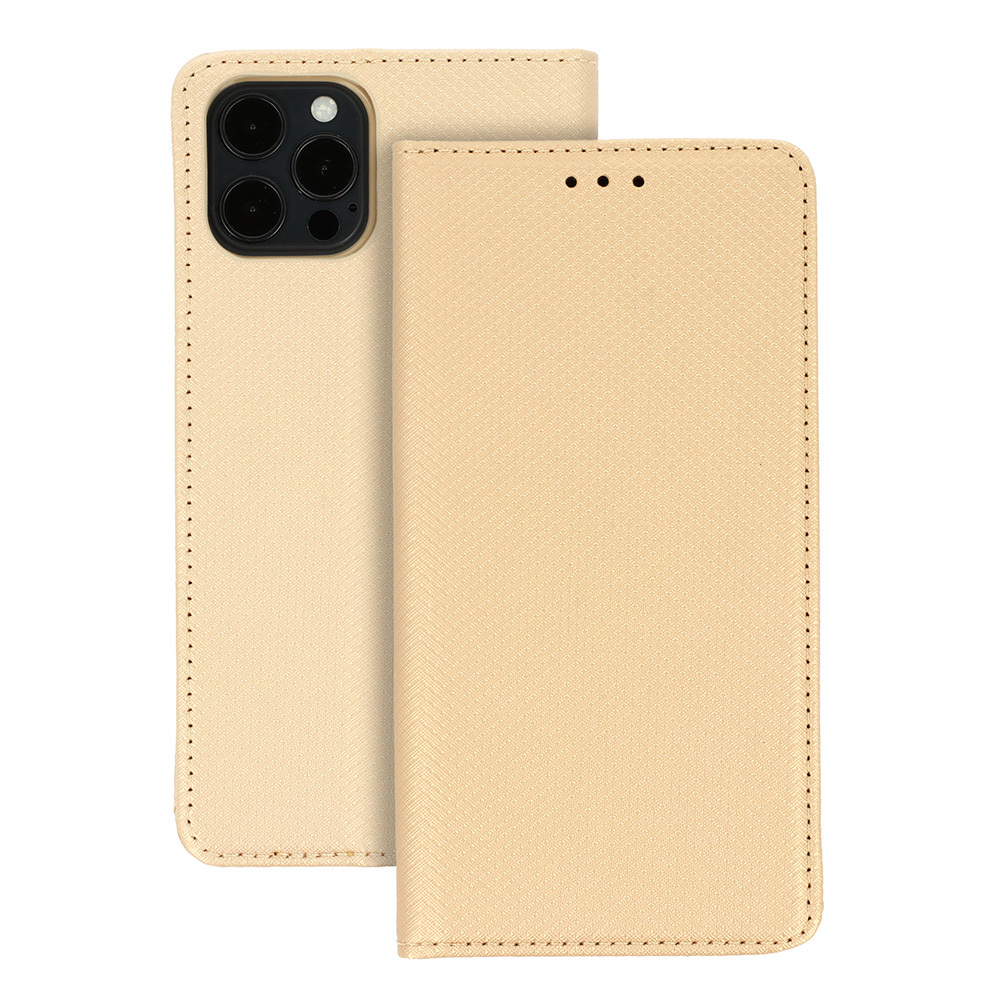 Dėklas (m) telefonui Xiaomi Poco X4 Pro 5G Magnētinis - auksinis
