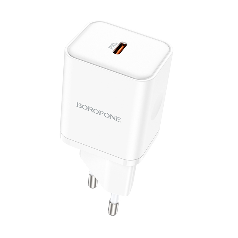 Įkroviklis Borofone BN6 20W USB-C baltas