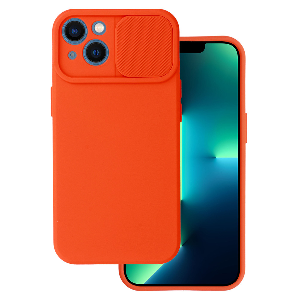 Camshield Soft dėklas telefonui Iphone 14 Oranžinė