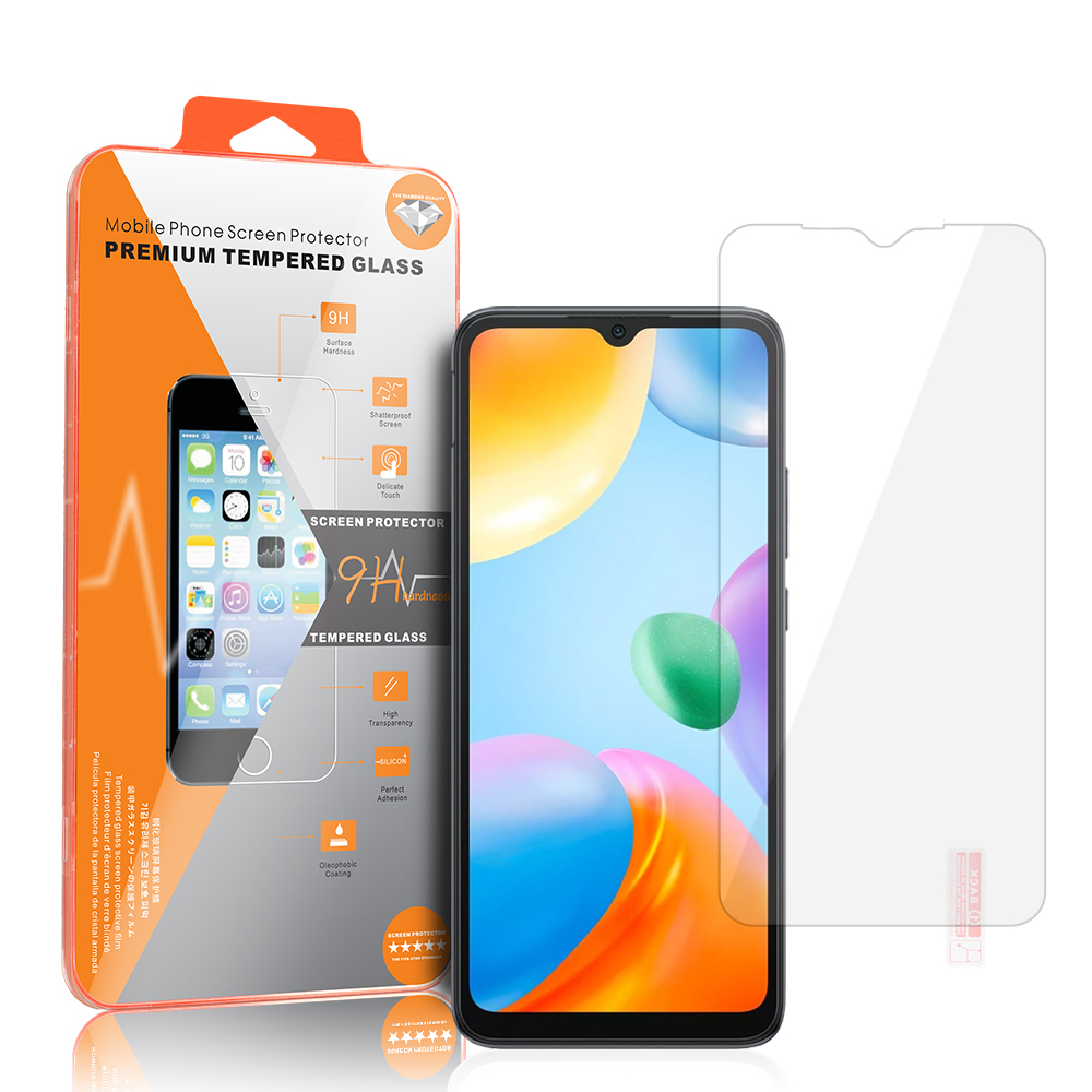 Apsauginis stiklas oranžinis XIAOMI REDMI 10C/12C / Poco C40
