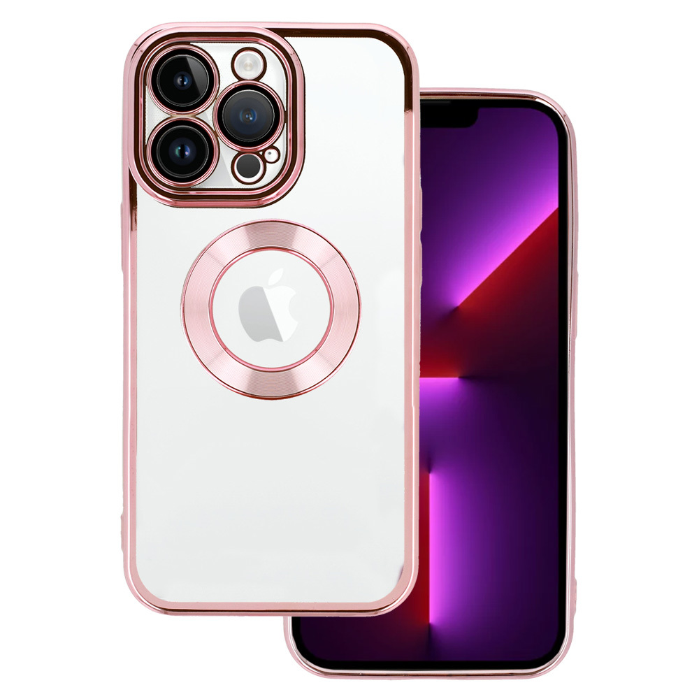 Dėklas telefonui Iphone 12 Pro rožinis