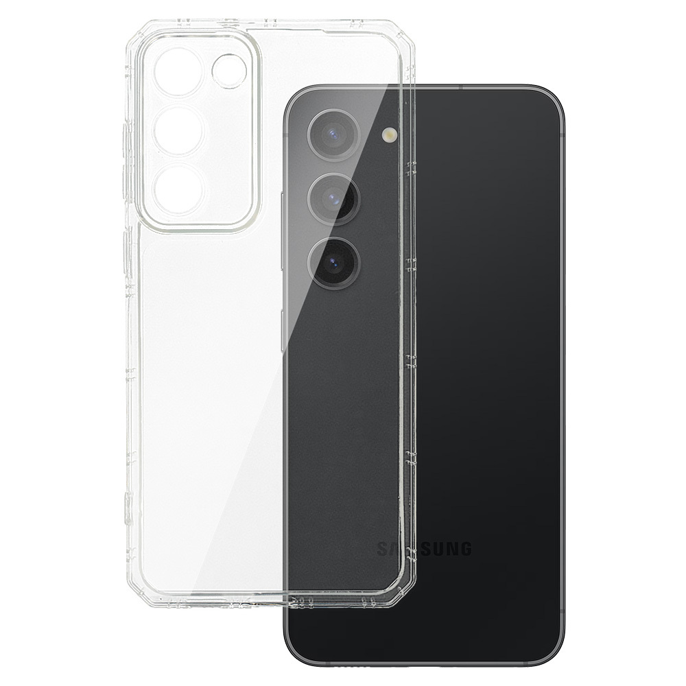 Armor Antishock dėklas telefonui Samsung Galaxy S23 permatomas