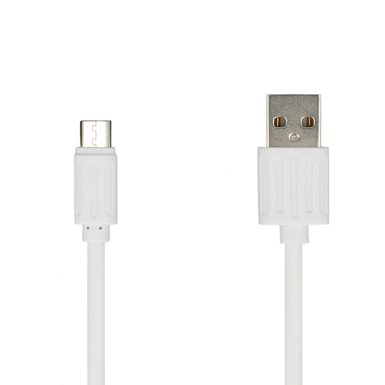 Kabelis USB į Micro USB - baltas (greitas įkrovimas)