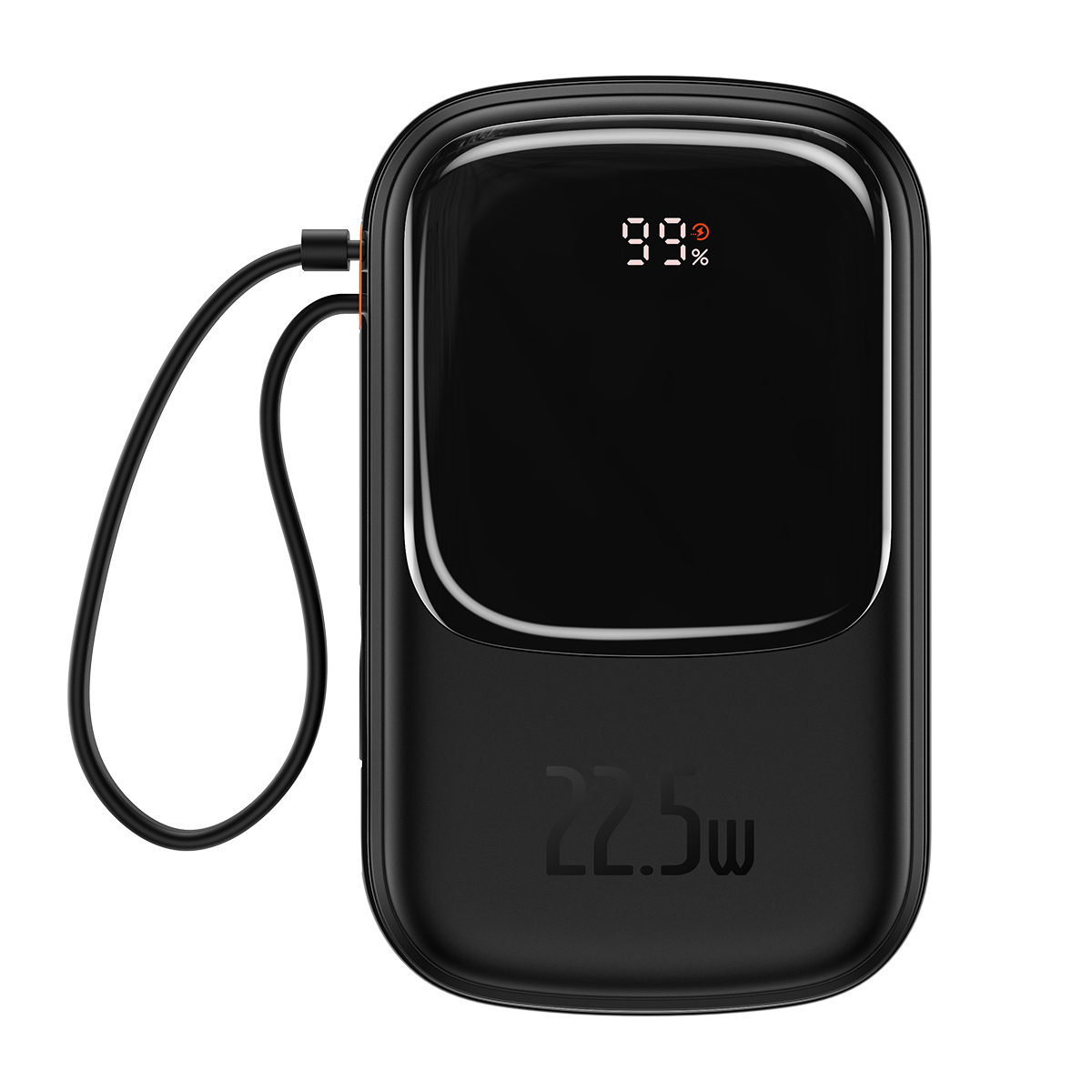 Baseus išorinė baterija 20000mAh Qpow Pro - USB + Type C - PD 22,5W su Type C kabeliu (PPQD060301) juoda