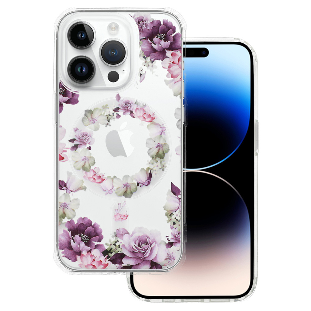 Tel Protect Gėlių Magnetinis dėklas telefonui Iphone 11 dizainas 6