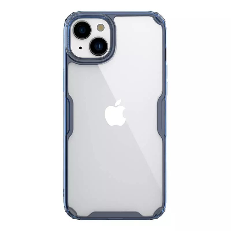 Dėklas Nillkin Nature TPU Pro Apple iPhone 15 Plus mėlynas
