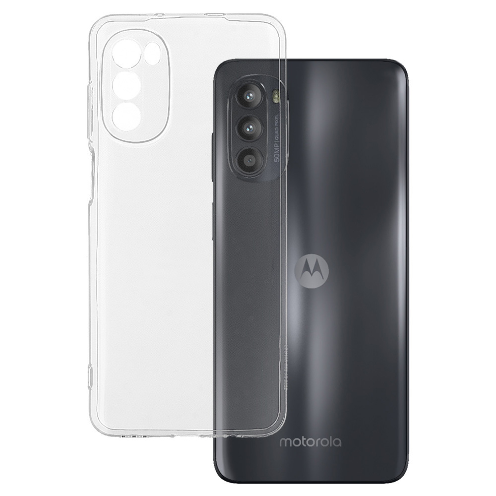 Itin skaidrus 1mm dėklas Motorola Moto G52/G71S/G82 Permatomas