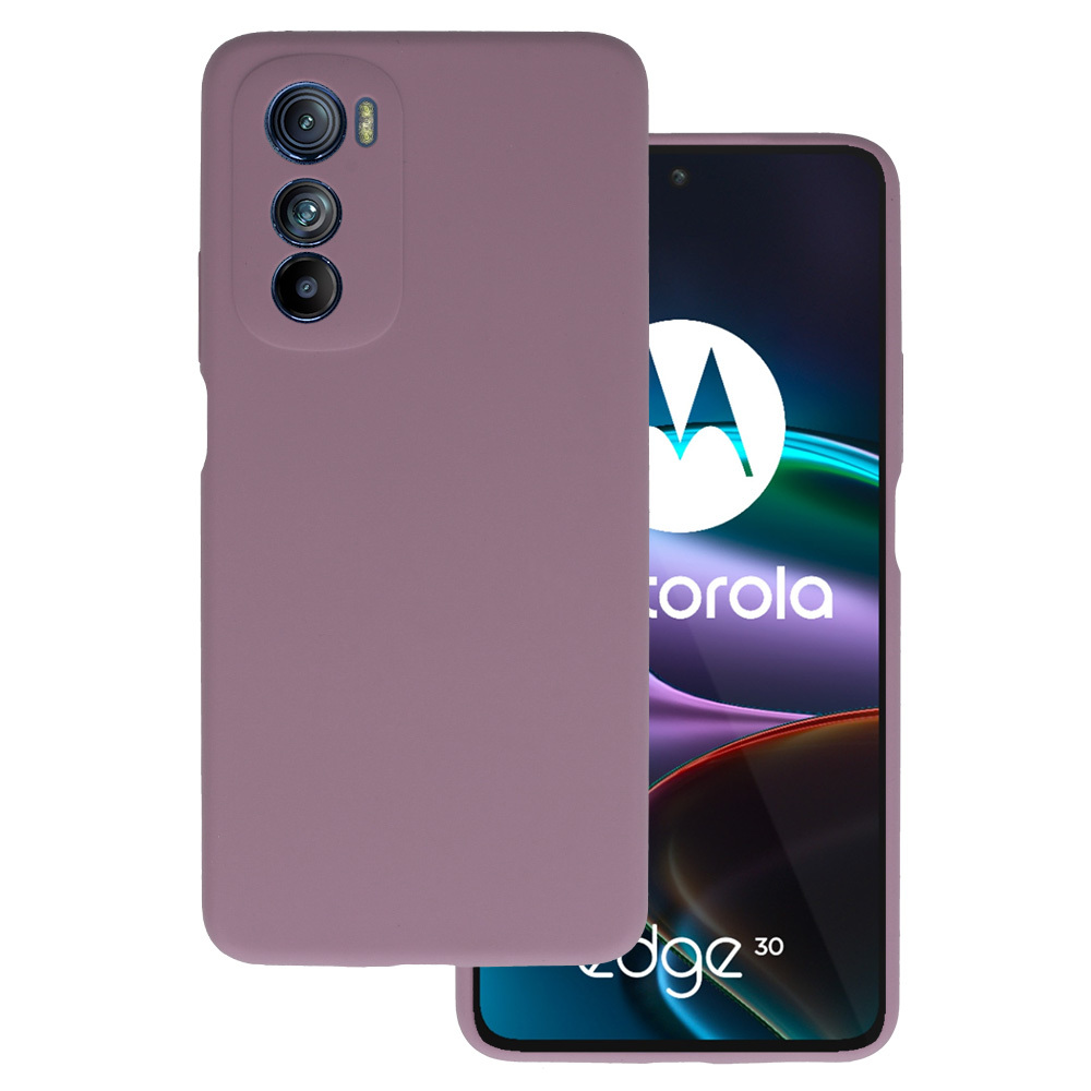 Dėklas silikoninis Lite Motorola Edge 30 (m) - pilkas (m)