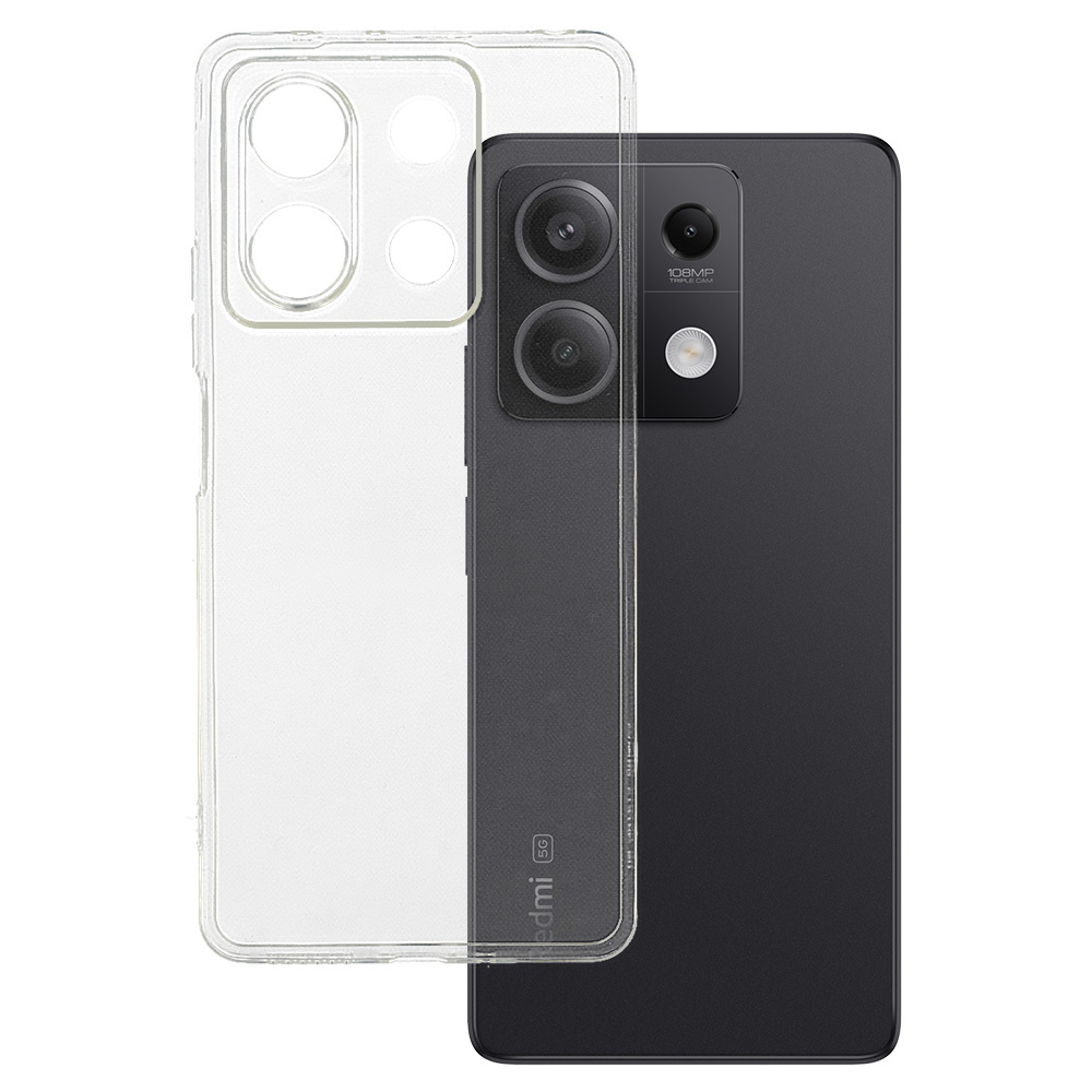 Itin skaidrus 1 mm storio dėklas Xiaomi Redmi Note 13 5G
