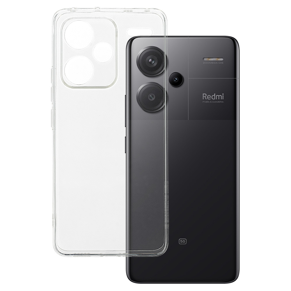 Itin skaidrus 1 mm storio dėklas Xiaomi Redmi Note 13 Pro Plus 5G