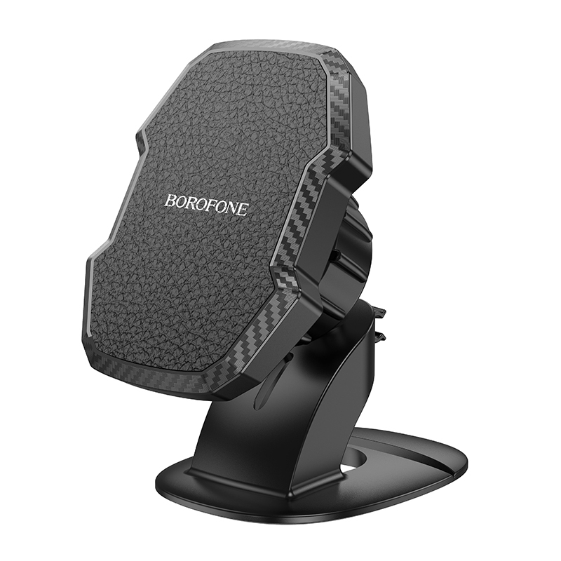 Borofone Automobilio laikiklis BH111 Adelante magnetinis su lipnią baze juodas