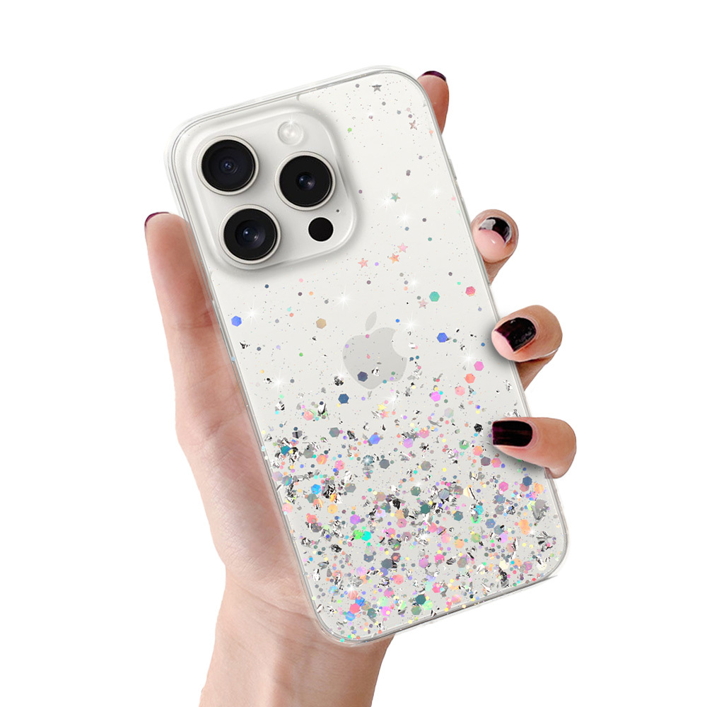 Brilliant skaidrus dėklas telefonui Iphone 16 - skaidrus