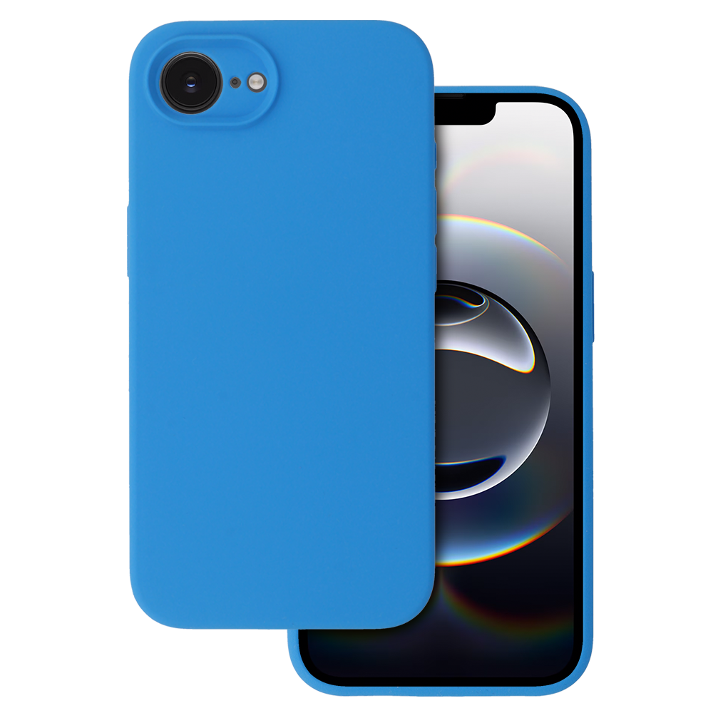 Dėklas telefonui Silicone Lite for Iphone 16e - mėlynas (m)