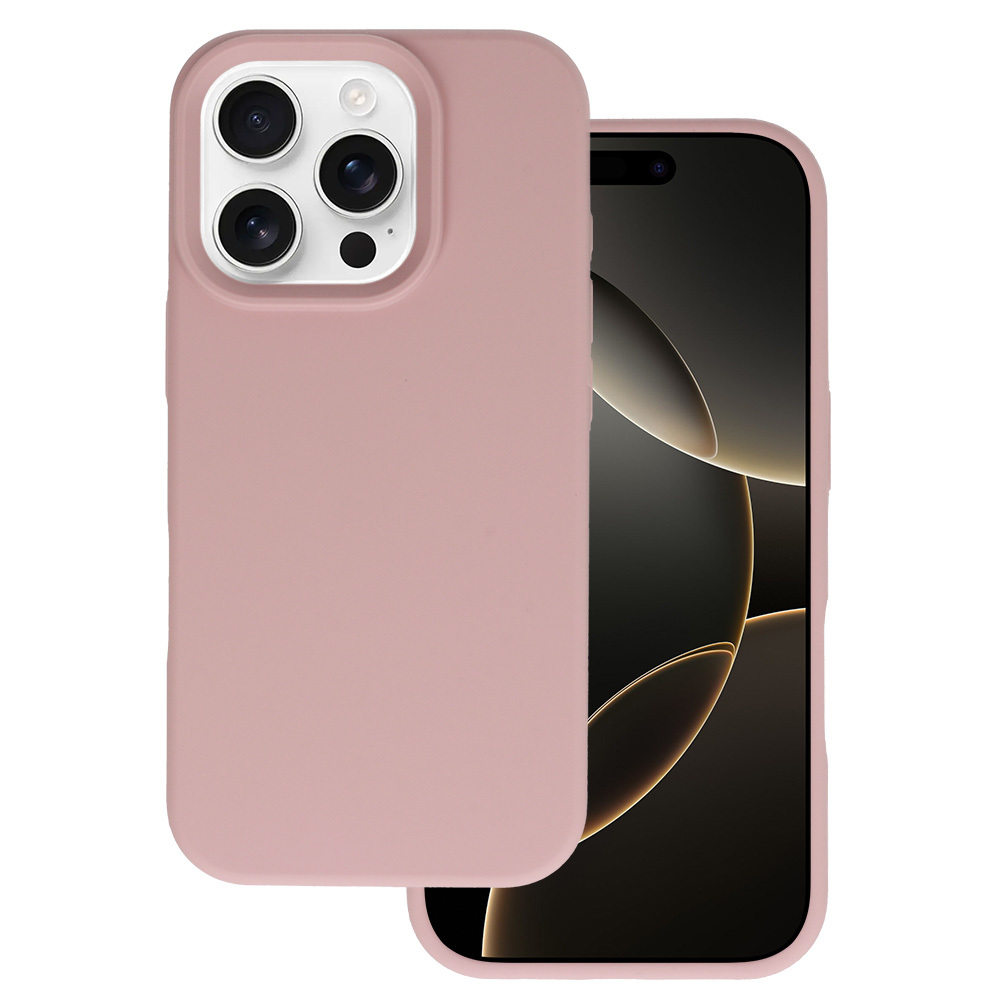 Tel Protect silikoninis Premium dėklas Iphone 16 Pro Max - pudros spalvos