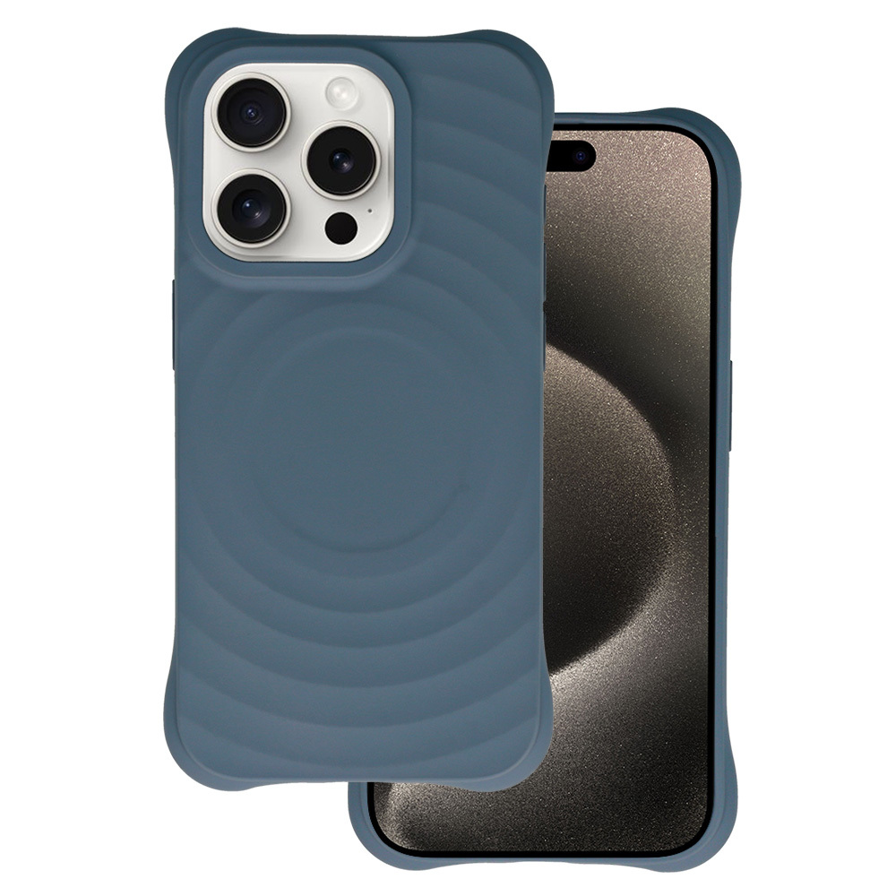 Tel Protect Wave Magnetinis dėklas telefonui Iphone 11 mėlynas
