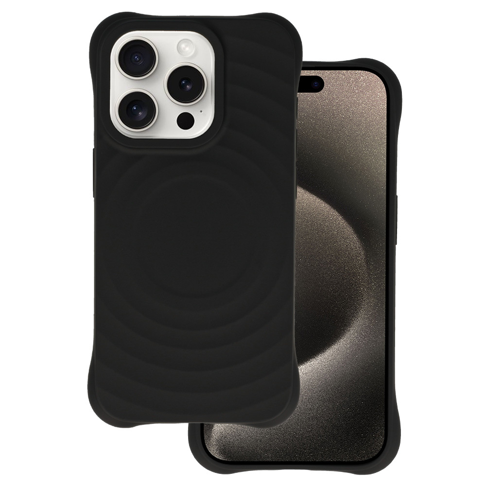 Tel Protect Wave Magnetinis dėklas telefonui Iphone 13 Pro juodas
