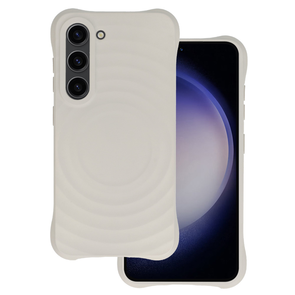 Tel Protect Wave Magnetinis dėklas telefonui Samsung Galaxy S23 pilka