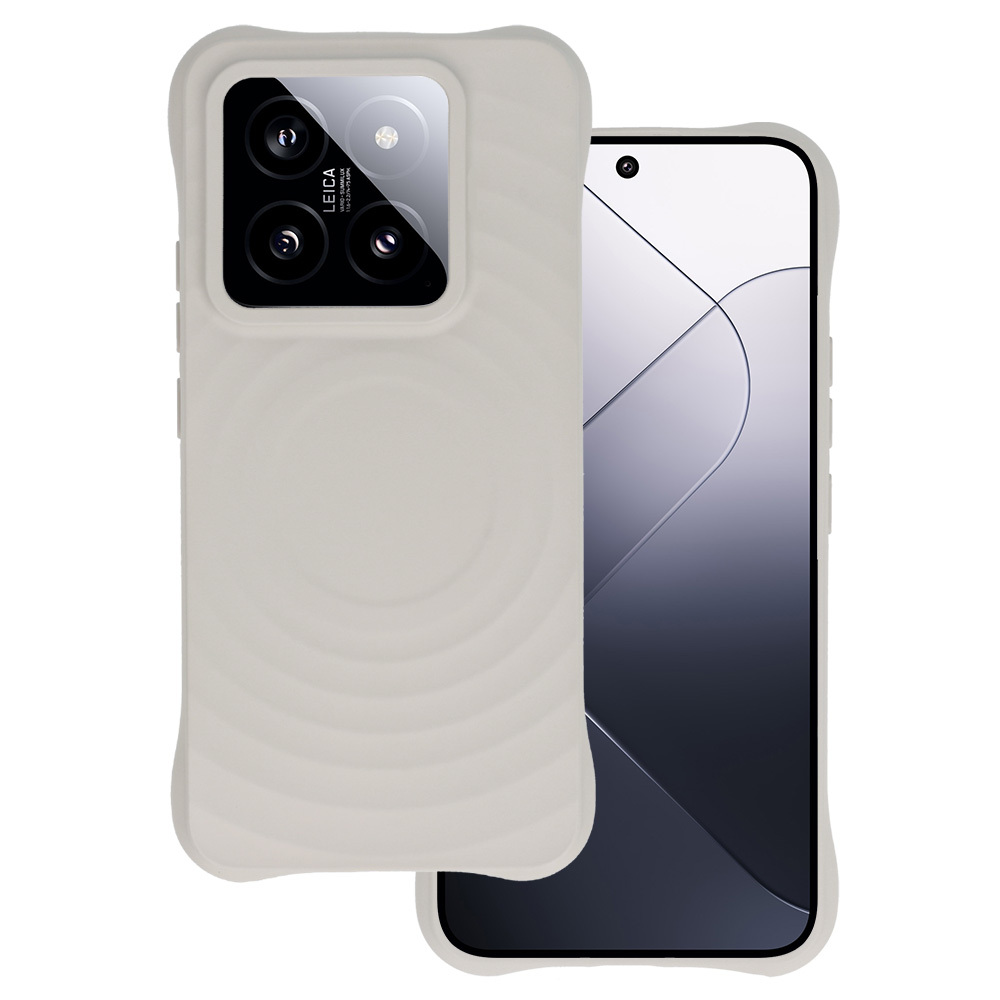 Tel Protect Wave Magnetinis dėklas telefonui Xiaomi 14 pilka