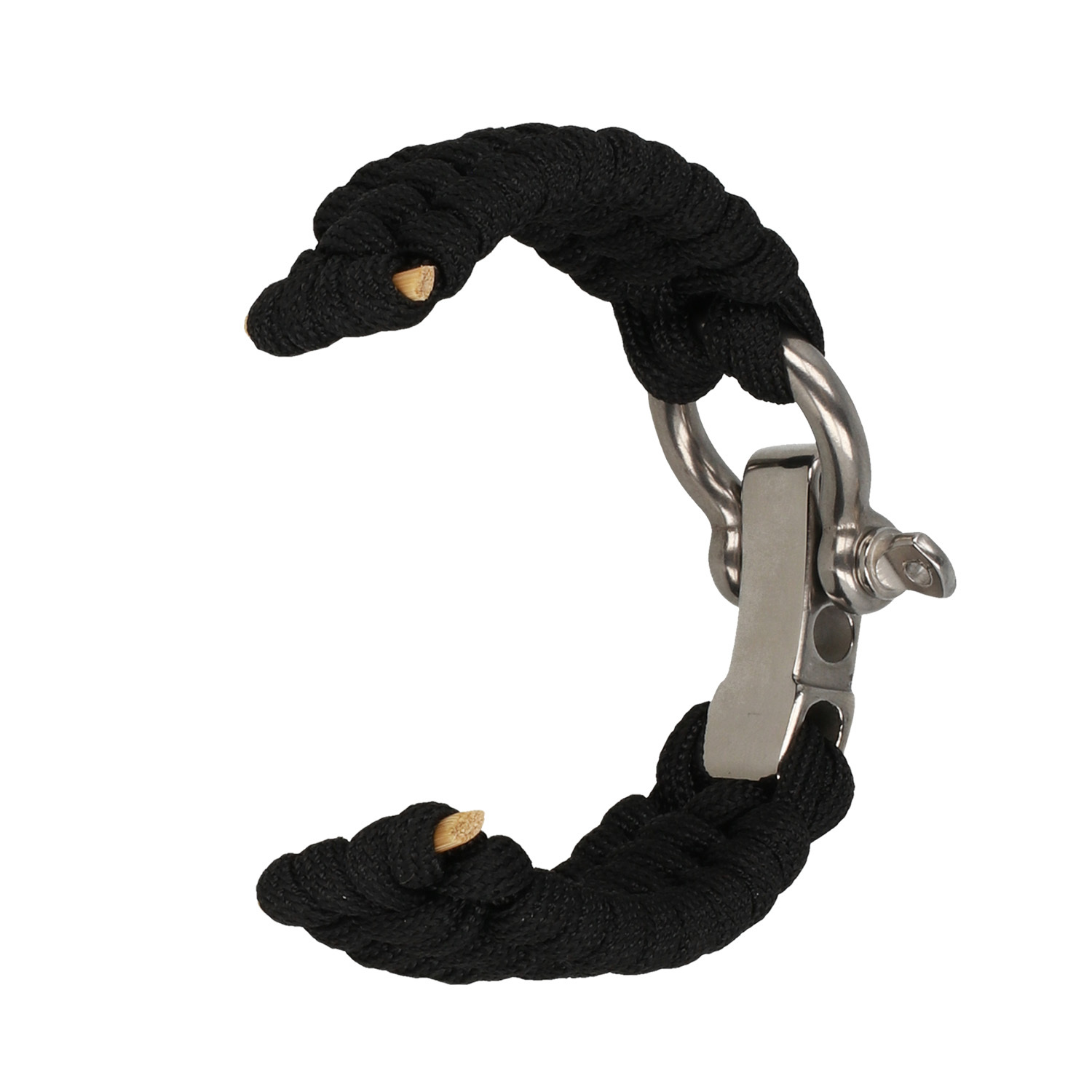 Universalus nailono dirželis 22mm dizainas 1 juodas