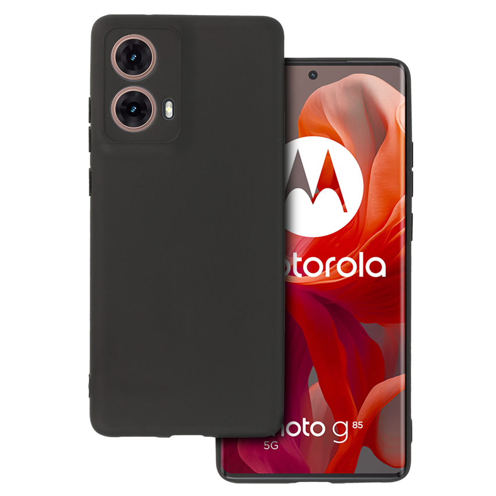 Galinė dėklas MATT Motorola Moto G85 5G juodas