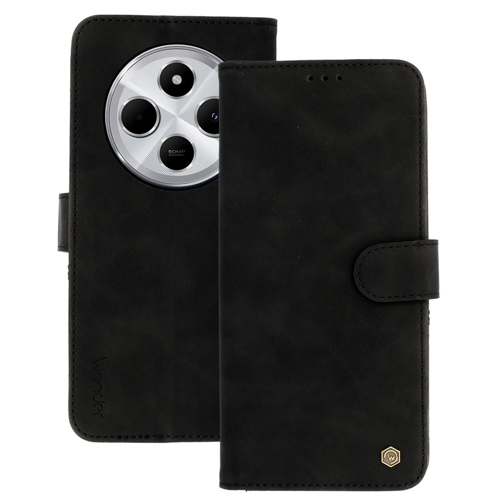 Wonder Fancy dėklas Xiaomi Redmi 14C juodas