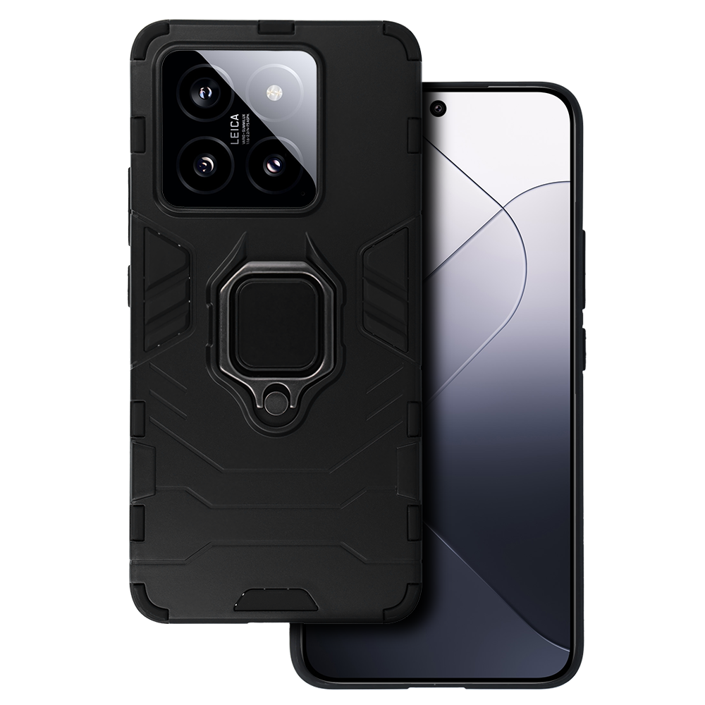 Ring Armor dėklas telefonui Xiaomi 14T juodas
