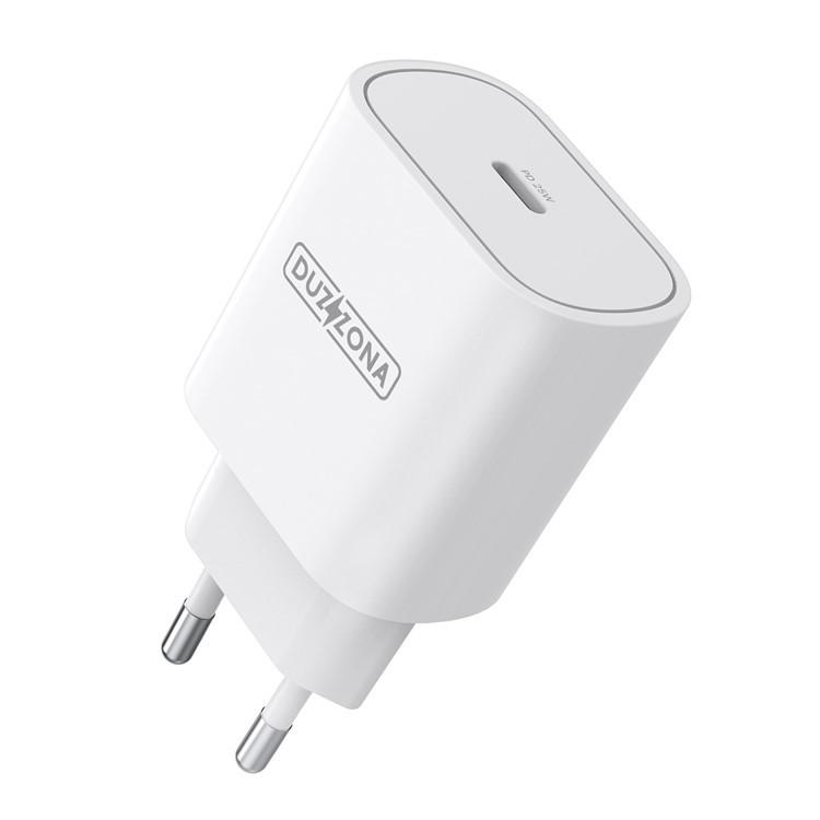 Įkroviklis DUZZONA T6 25W USB-C baltas