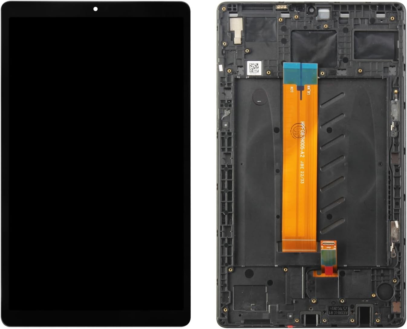 Ekranas Samsung T220 Tab A7 Lite 8.7 su lietimui jautriu stikliuku ir rėmeliu ORG