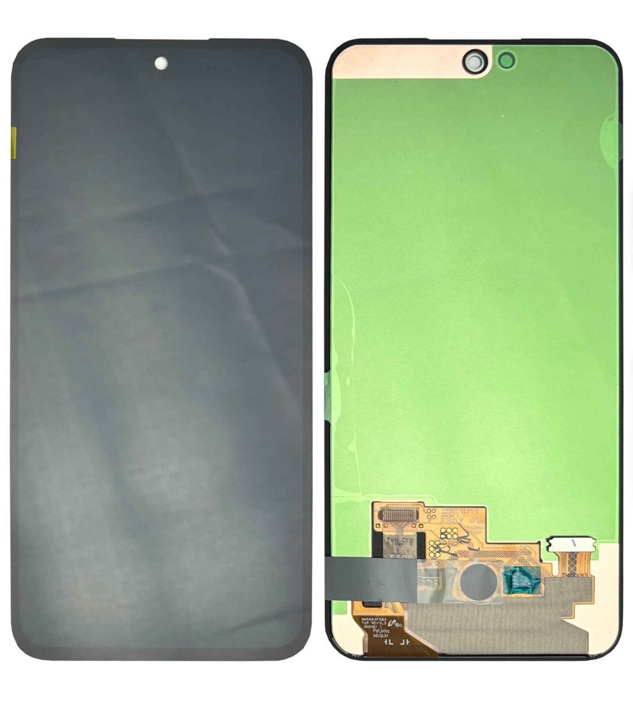 Ekranas Samsung A556 A55 5G su lietimui jautriu stikliuku originalus (NO FRAME service pack)