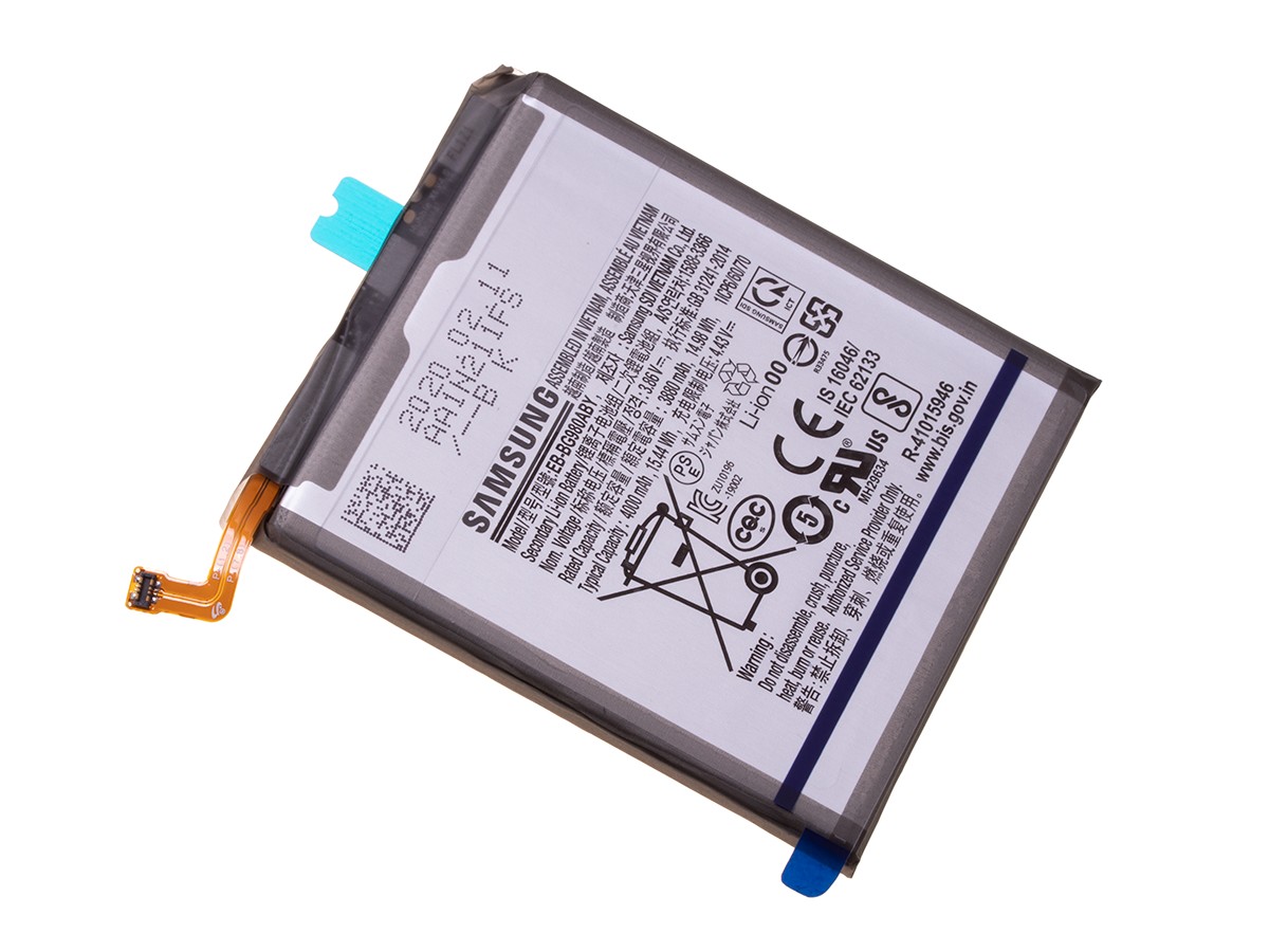 Akumuliatorius Samsung G980/G981 S20 4000mAh EB-BG980ABY (service pack)