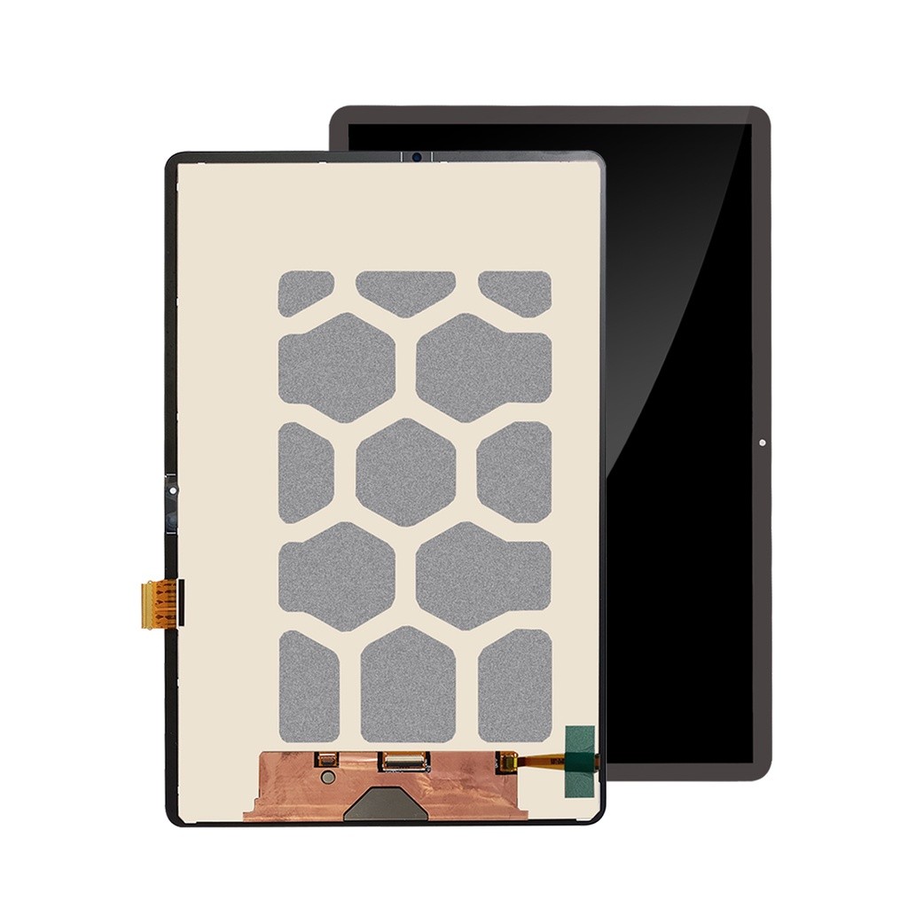 Ekranas Samsung T730/T733/T735/T736/T737/T738 Tab S7 FE 12.4 2021 su lietimui jautriu stikliuku juodas ORG