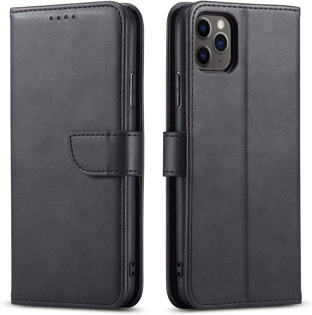 Dėklas Wallet Case Xiaomi Redmi Note 14 Pro 5G/Poco X7 juodas